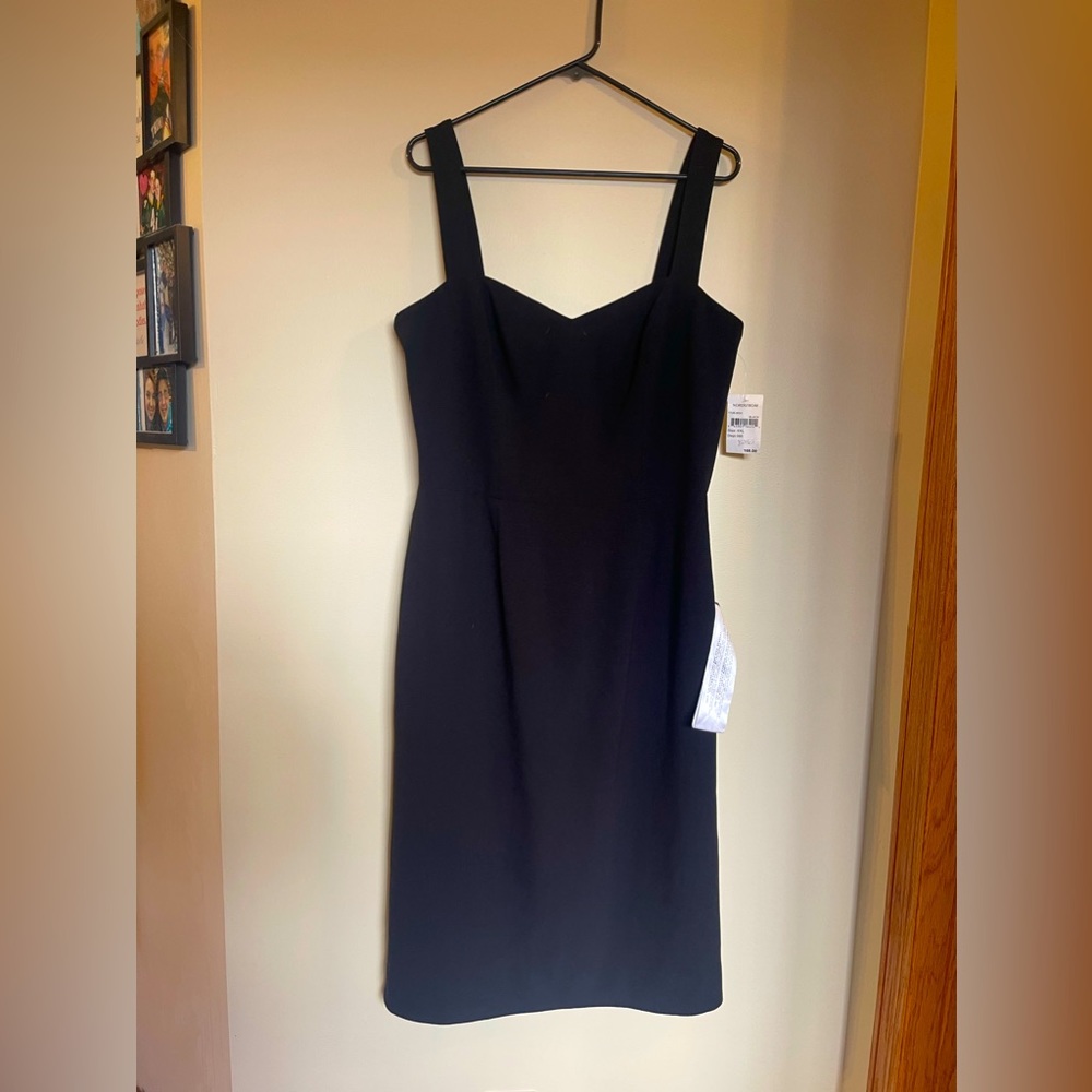 Dress the Population Black Midi Dress